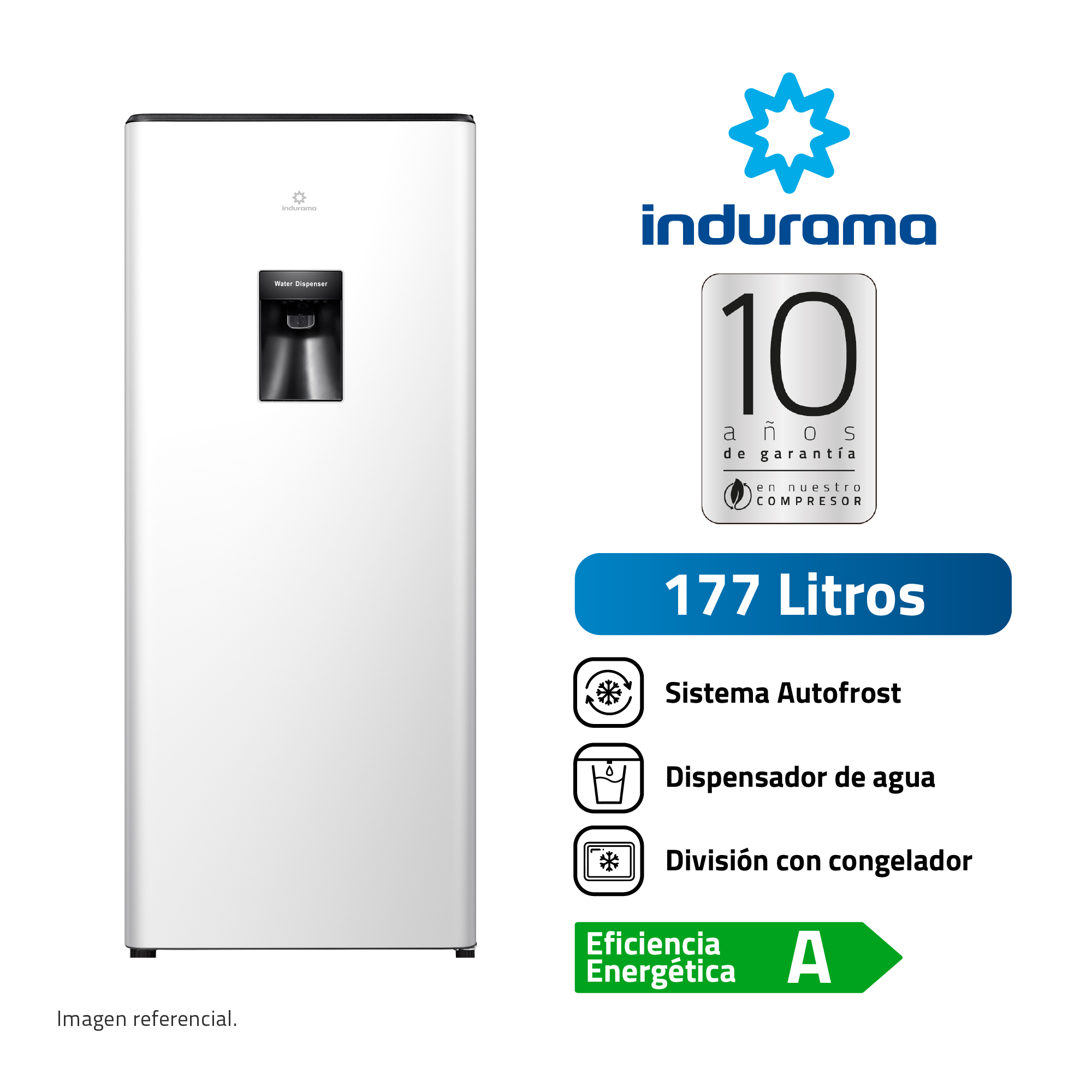 REFRIGERADORA ONE DOOR | RI-289DBL