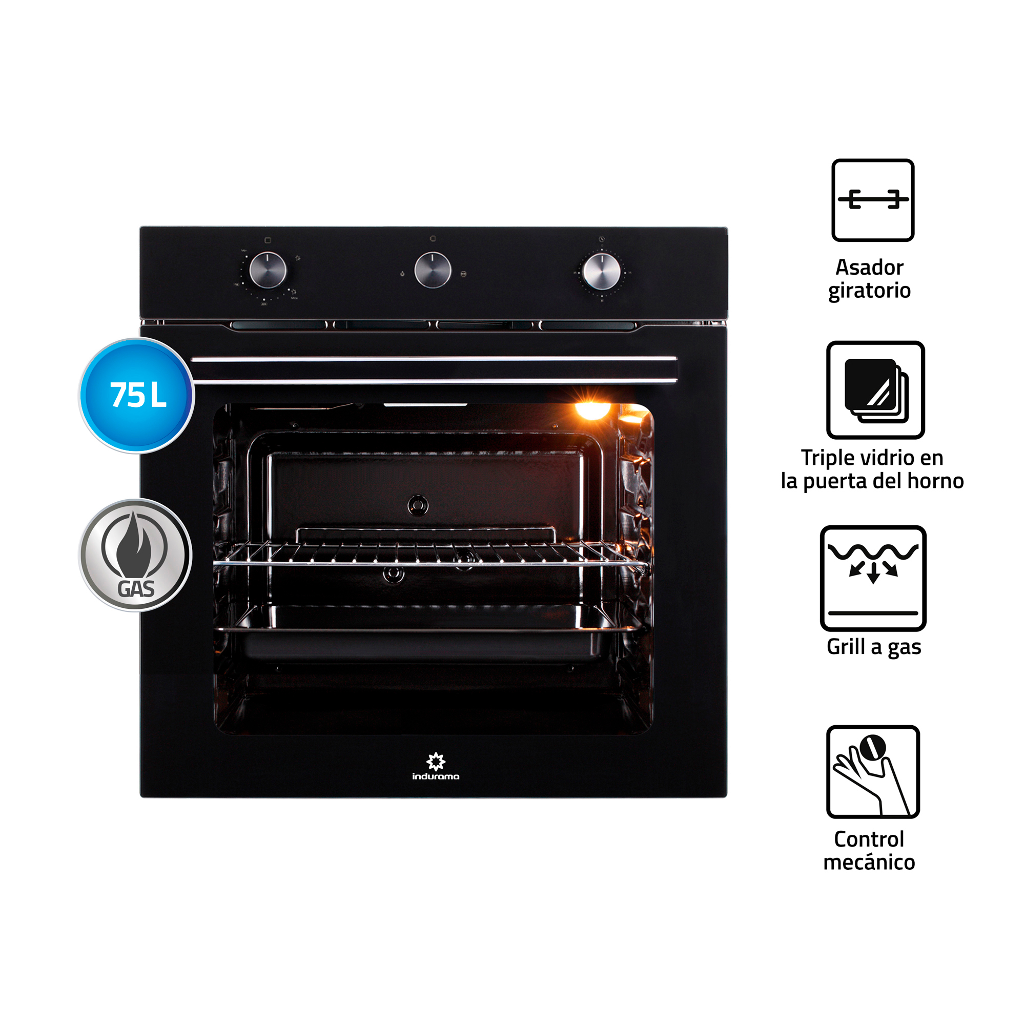 HORNO EMPOTRABLE | HEI-75NGP