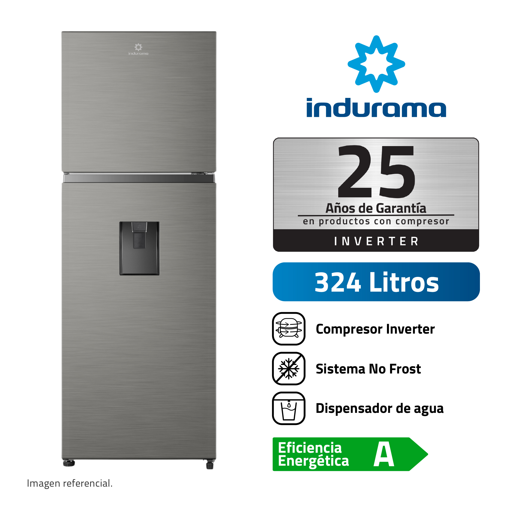 REFRIGERADORA TOP MOUNT | RI-439DI