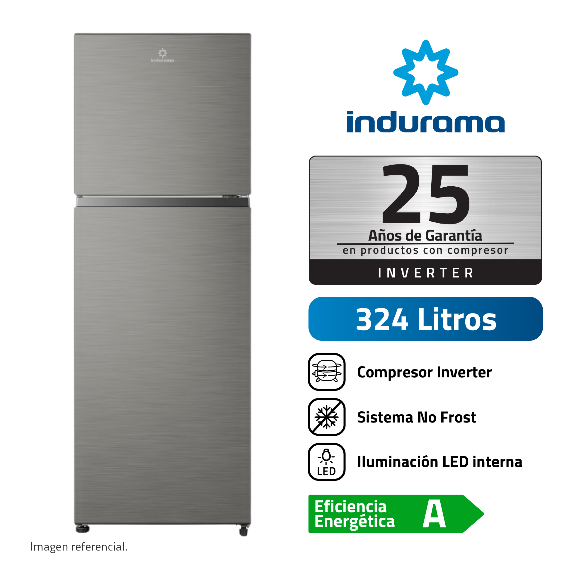 REFRIGERADORA TOP MOUNT | RI-439I