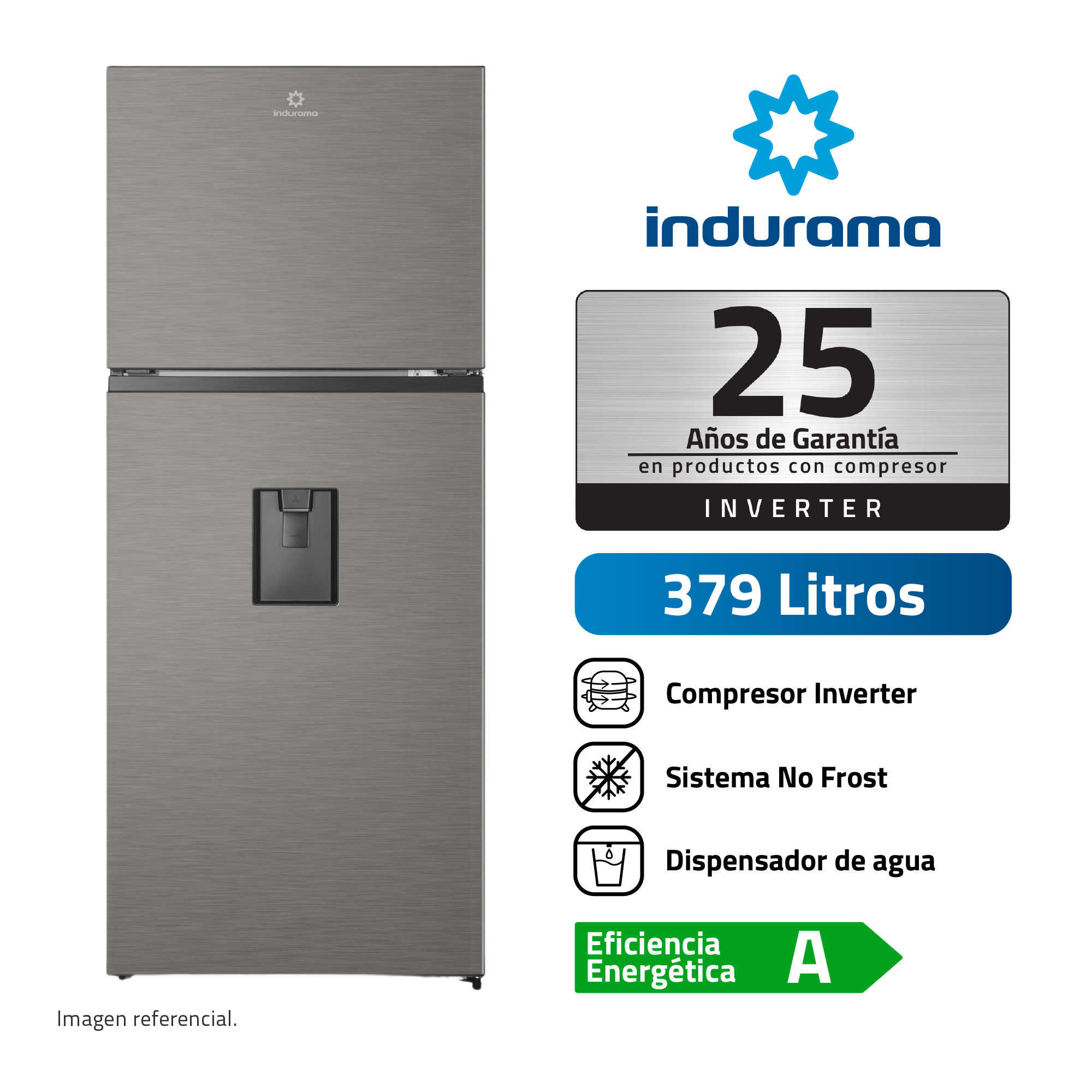 REFRIGERADORA TOP MOUNT | RI-469DI