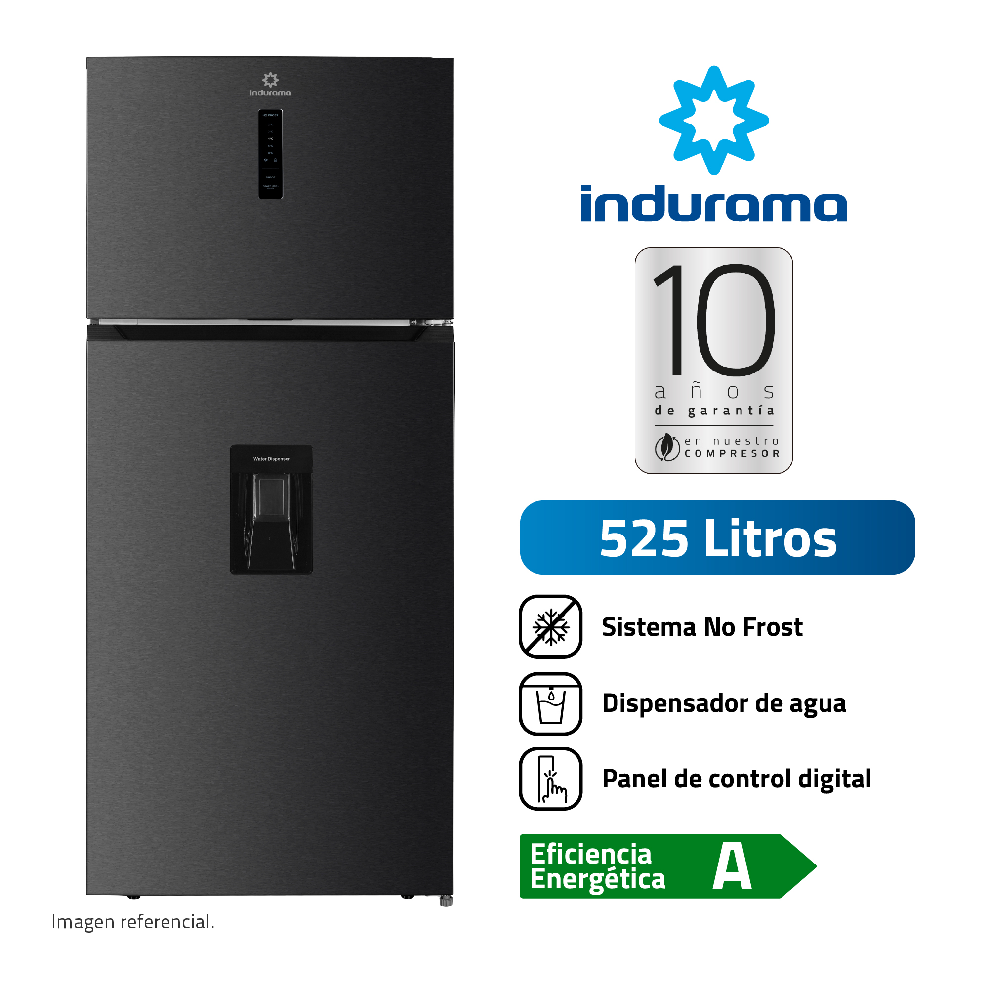 REFRIGERADORA TOP MOUNT | 578DN