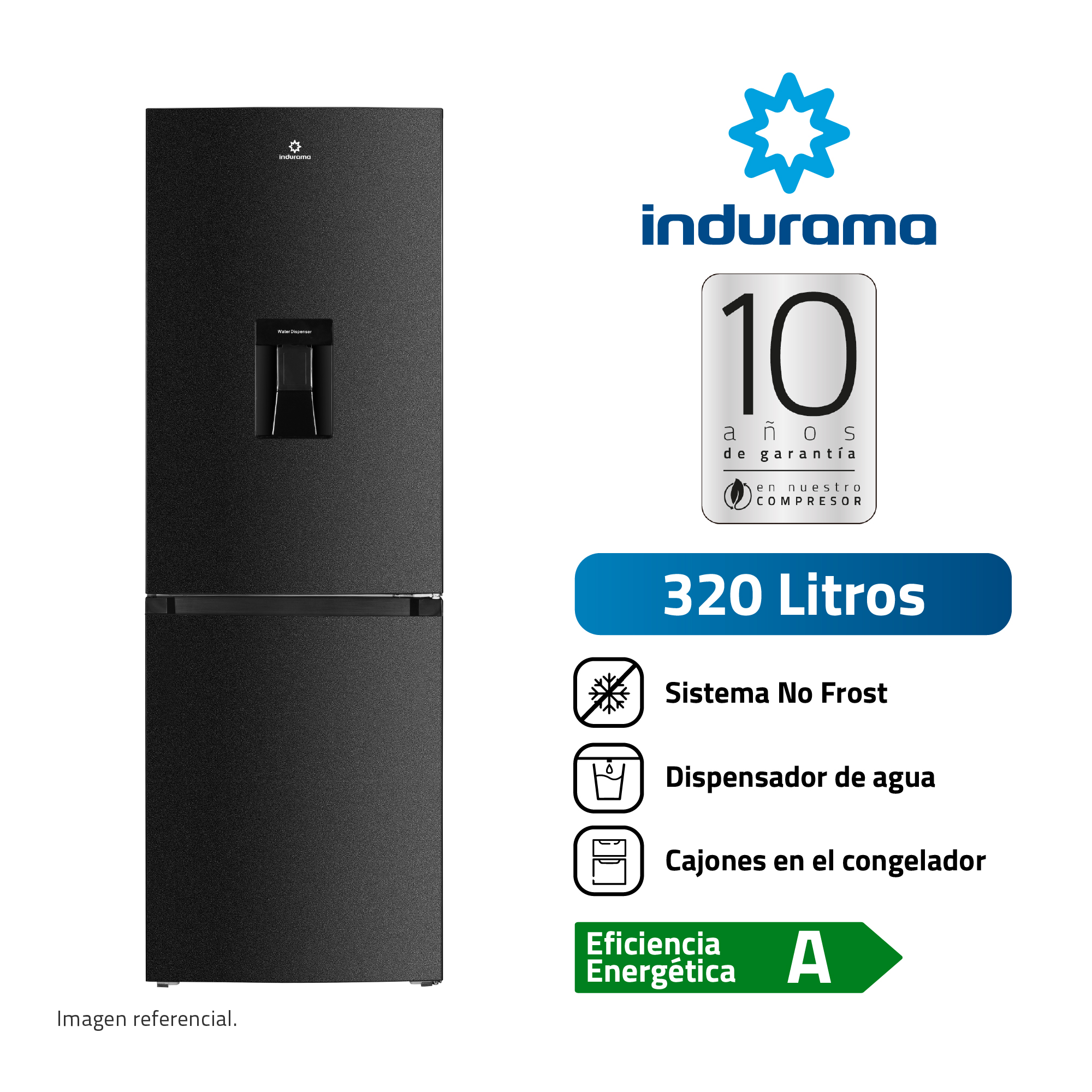REFRIGERADORA BOTTOM MOUNT | RI-639DN